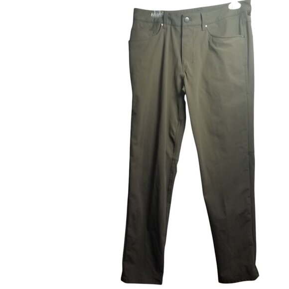 LULULEMON Men’s ABC Pant Classic Army Green Performance Golf Pants Sz 31 - Picture 1 of 6